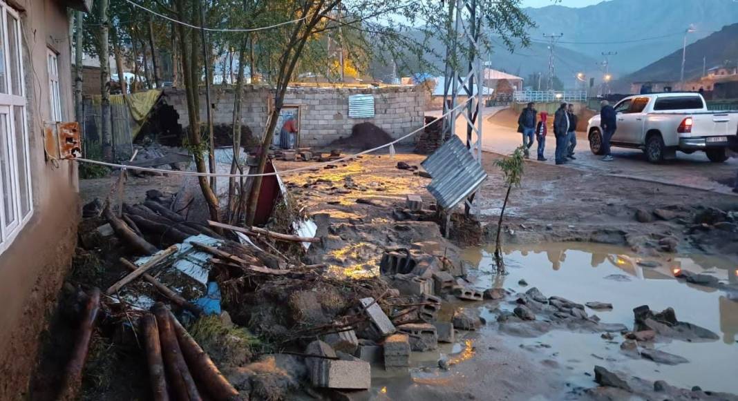 Sağanak felakete döndü! Evler sular altında kaldı onlarca hayvan telef oldu 19